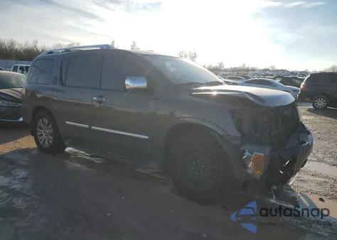 2015 Nissan Armada Platinum z USA, uszkodzony, nr VIN 5N1BA0NF6FN613623